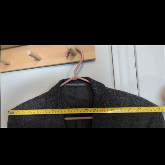 HARRIS TWEED Men Blazer Vintage 100% Virgin Scottish Wool Hand Made In Canada - Picture 10 of 10